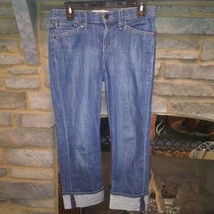 ⭐Gap Jeans rolled capri style